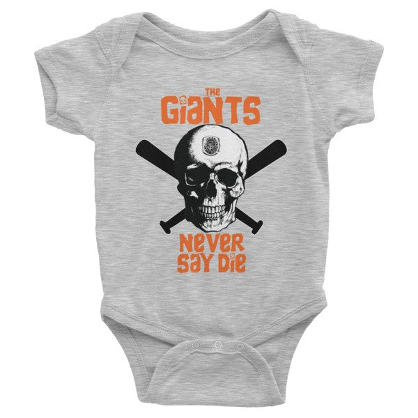 Baby Giants Never Say Die Onesie