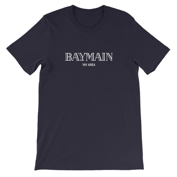 From the BayMain Black color way Unisex short sleeve t-shirt