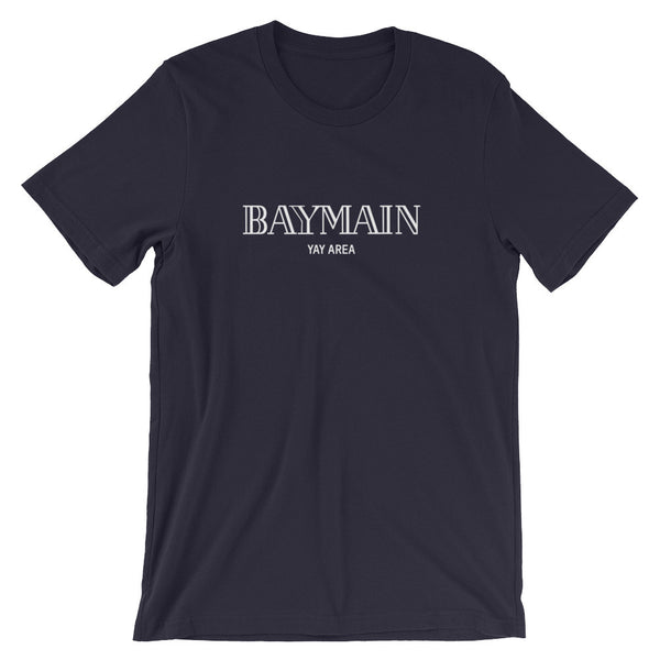 From the BayMain Black color way Unisex short sleeve t-shirt