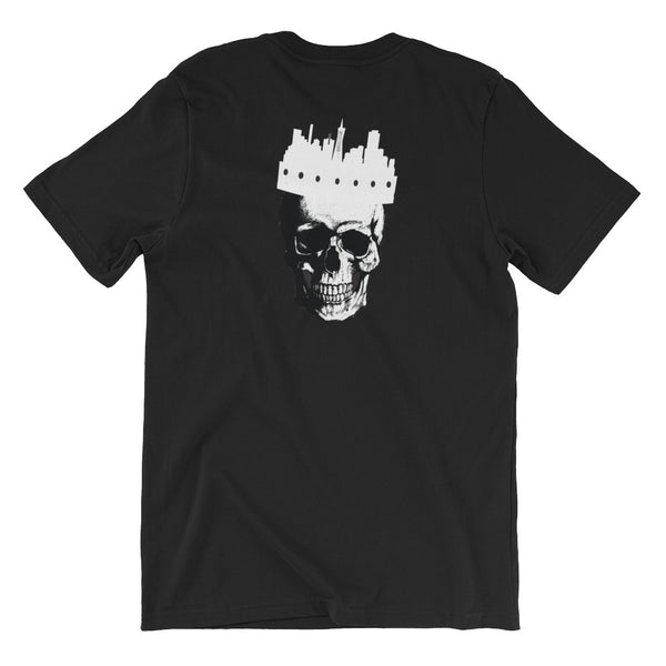 Urban Backwoods Croatia Football Skull Men's T-Shirt - Premium Heavy Cotton Tee